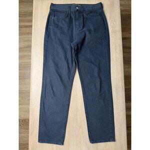 Veronica Beard Ryleigh Slim Straight Jeans Petrol Dark Wash Size 28